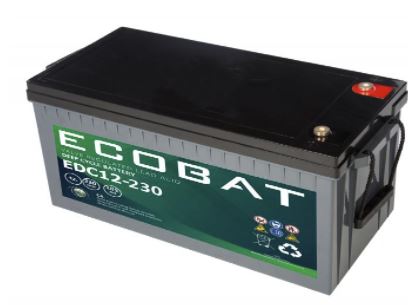 Ecobat Batterie EDC12-230 230Ah