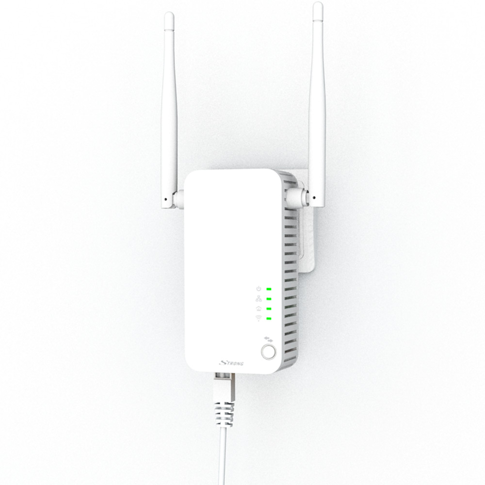 STRONG CPL Wi-Fi 500 Mbps, Kit de 3 Adaptateurs CPL, 2x prise