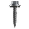 Thin sheet metal screw with seal, 4.5x25mm, 100pcs.