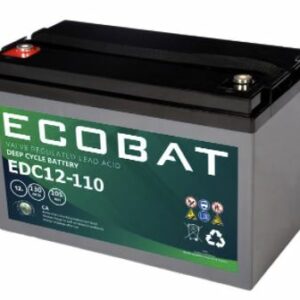 Ecobat battery EDC12-100 110Ah