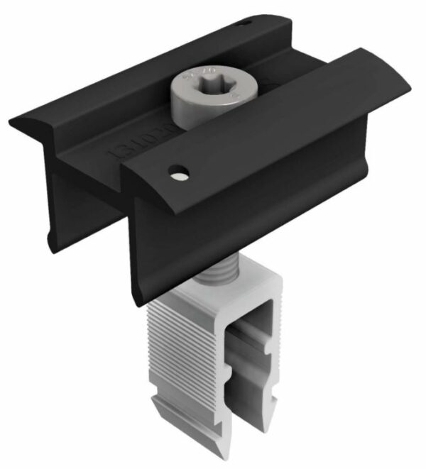 Schletter centre clamp RapidPro 30-47mm black anodised