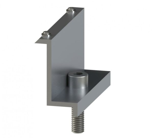 S:FLEX LM End bracket 40 mm with earthing
