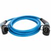 go-e Ladekabel Typ2, blaues Kabel, 22kW, 5m