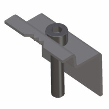 iFIX end clamp 30 mm with fixed screw