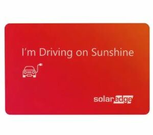 SolarEdge Home EV Ch. 10 RFID cards