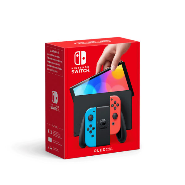 Nintendo Switch (OLED-Modell) Neon-Rot/Neon-Blau