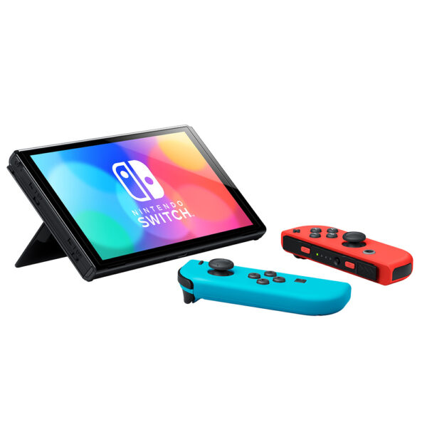 Nintendo Switch (OLED-Modell) Neon-Rot/Neon-Blau