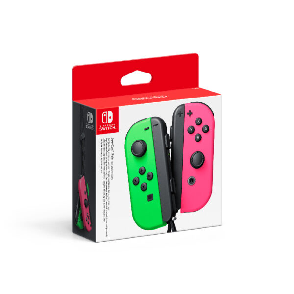 Joy-Con 2er-Set Neon-Grün/Neon-Pink