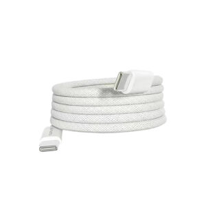 4smarts USB-C Magnetisches Kabel RollUp 1,5m weiß