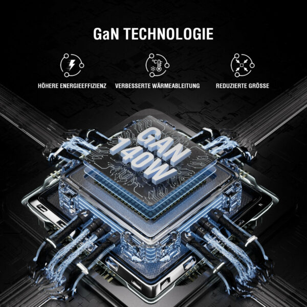 4smarts Desk Charger Lucid GaN DIY MODE 300W, spacegrau