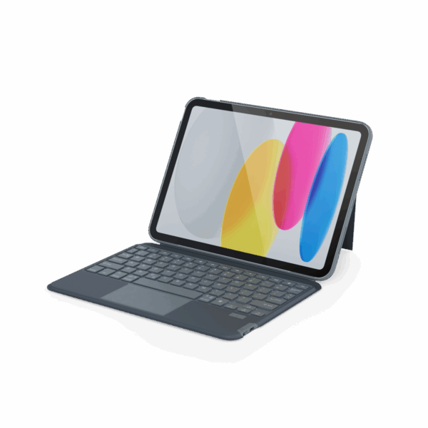 Epico Backlit Keyboard Case for iPad 10,9" (2022) - german/grey