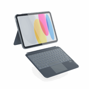 Epico Backlit Keyboard Case for iPad 10,9" (2022) - german/grey
