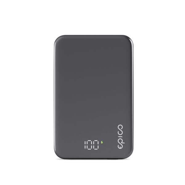 Epico Mag+ Aluminium Power Bank Battery Capacity 10000mAh - space grey