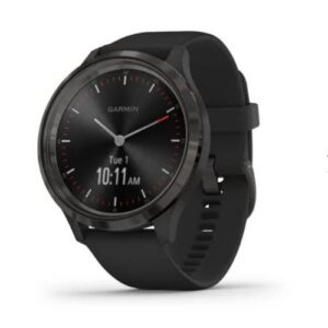 Garmin vivomove 3 44mm Schnellwechsel Silikonarmband black