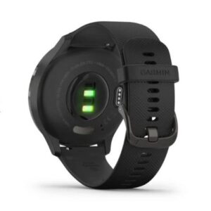 Garmin vivomove 3 44mm Schnellwechsel Silikonarmband black